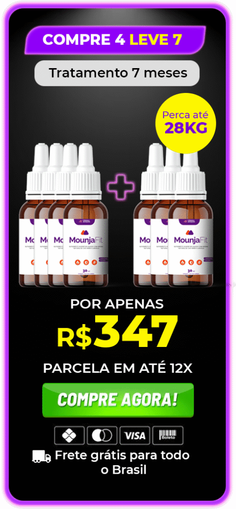 Oferta MounjaFit 7 frascos