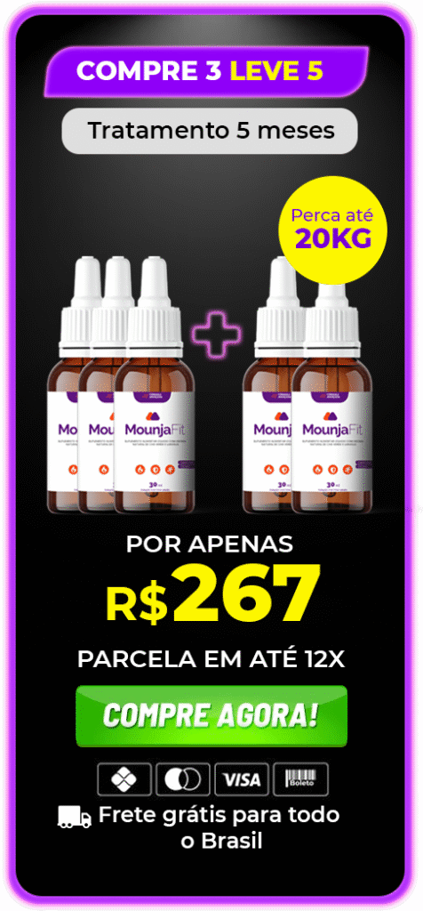 Oferta MounjaFit 5 frascos