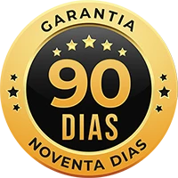 Selo de garantia de 90 dias